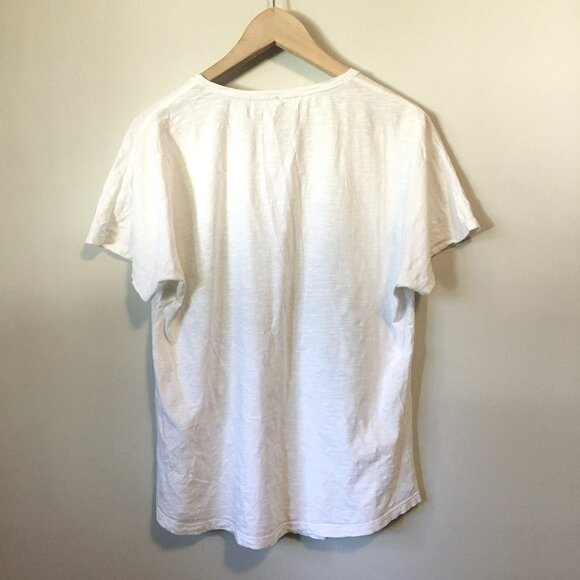 Olsen Europe Whimsical Tropical Pineapple Print Organic Cotton T-shirt - Picture 2 of 12